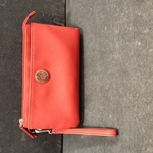 Tommy Hilfiger Red Clutch Wallet